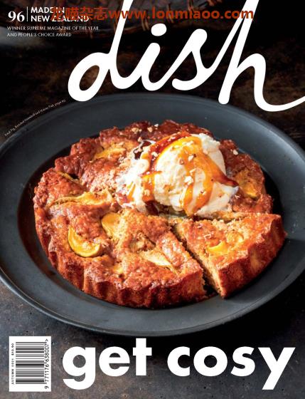 [新西兰版]Dish 经典美食杂志PDF电子版 2021年 N96